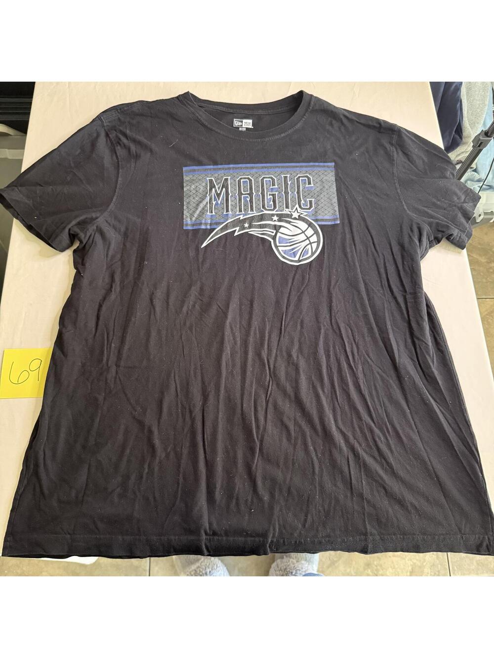 New Era Orlando Magic Black Graphic T-Shirt 2XL